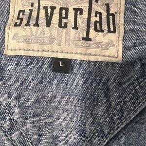 Bib Overalls “SILVER TAB”  LEVI JEANS ,size Large    “Men or Women”